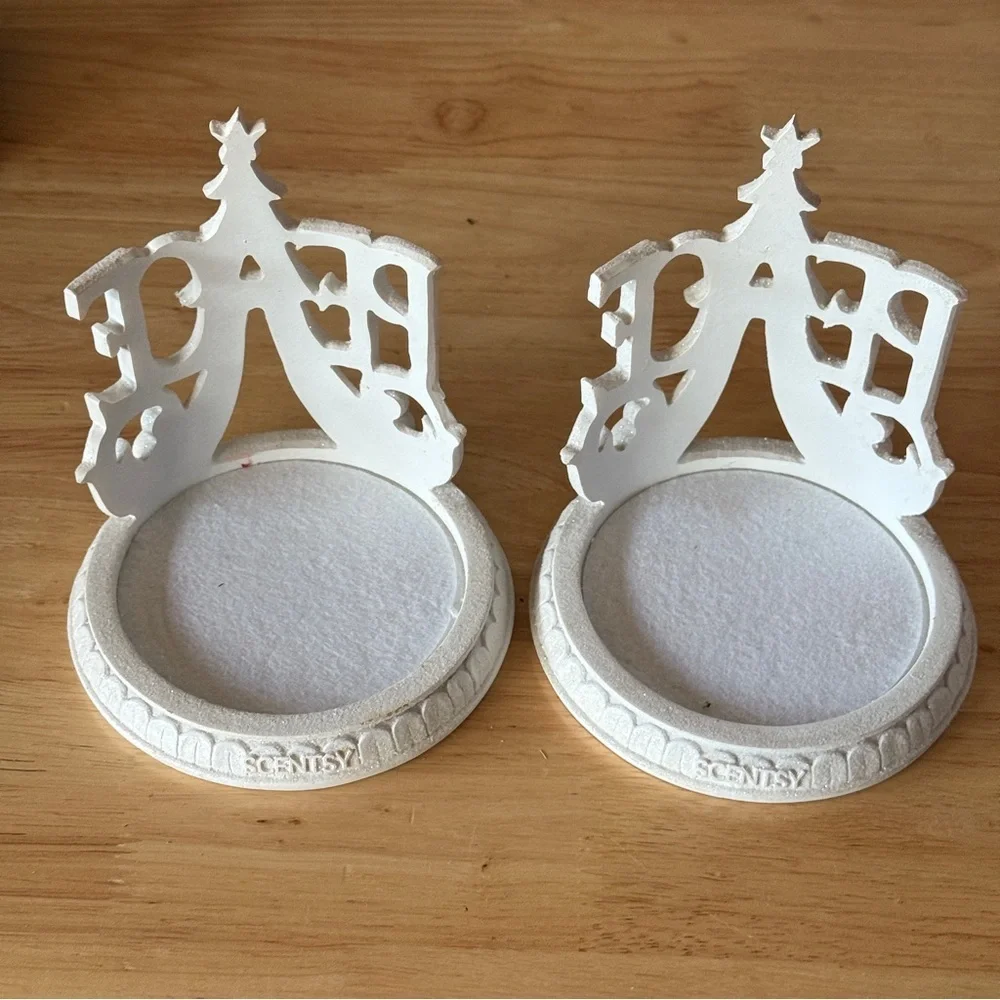 Scentsy Peace Candle Holders Warmer Wrap Christmas